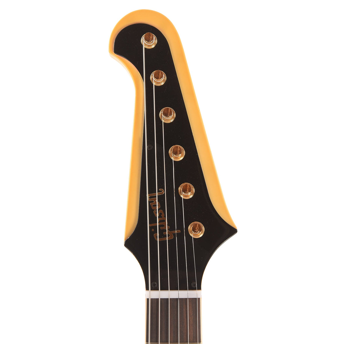 Gibson Custom Shop 1963 Firebird V Heavy Antique White VOS w/Maestro - View 6 | MusicMarket
