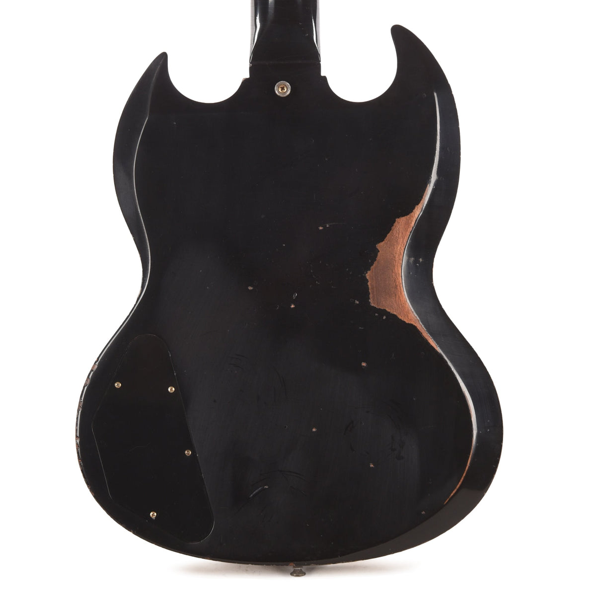 Gibson Custom Shop 1964 SG Standard Antique Dark Oxblood Heavy Aged w/Maestro Vibrola & Custom "S" Buckers - View