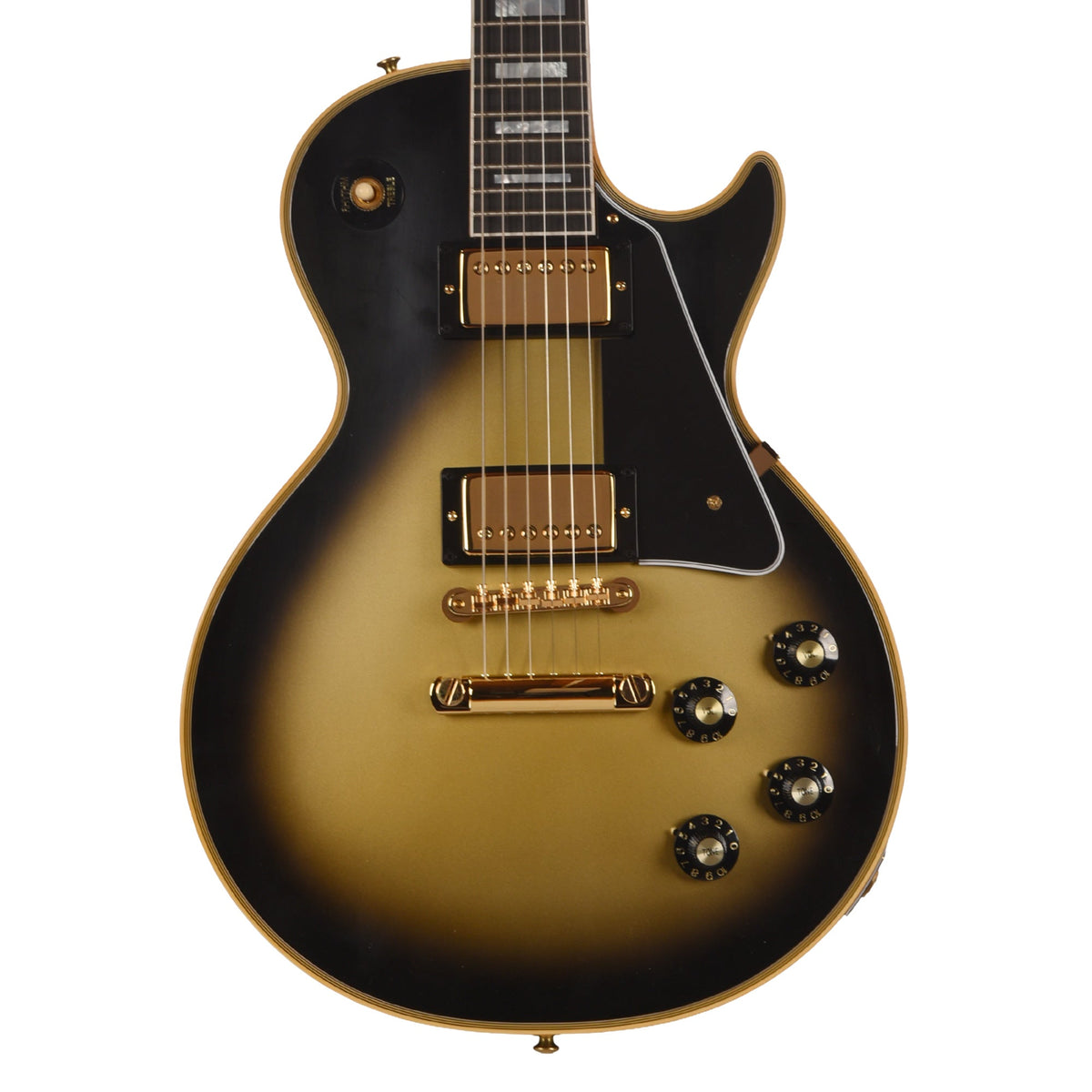 Gibson Custom Shop 1968 Les Paul Custom "CME Spec" Antique Silverburst VOS w/Chambered Body & Custom "S" Buckers -