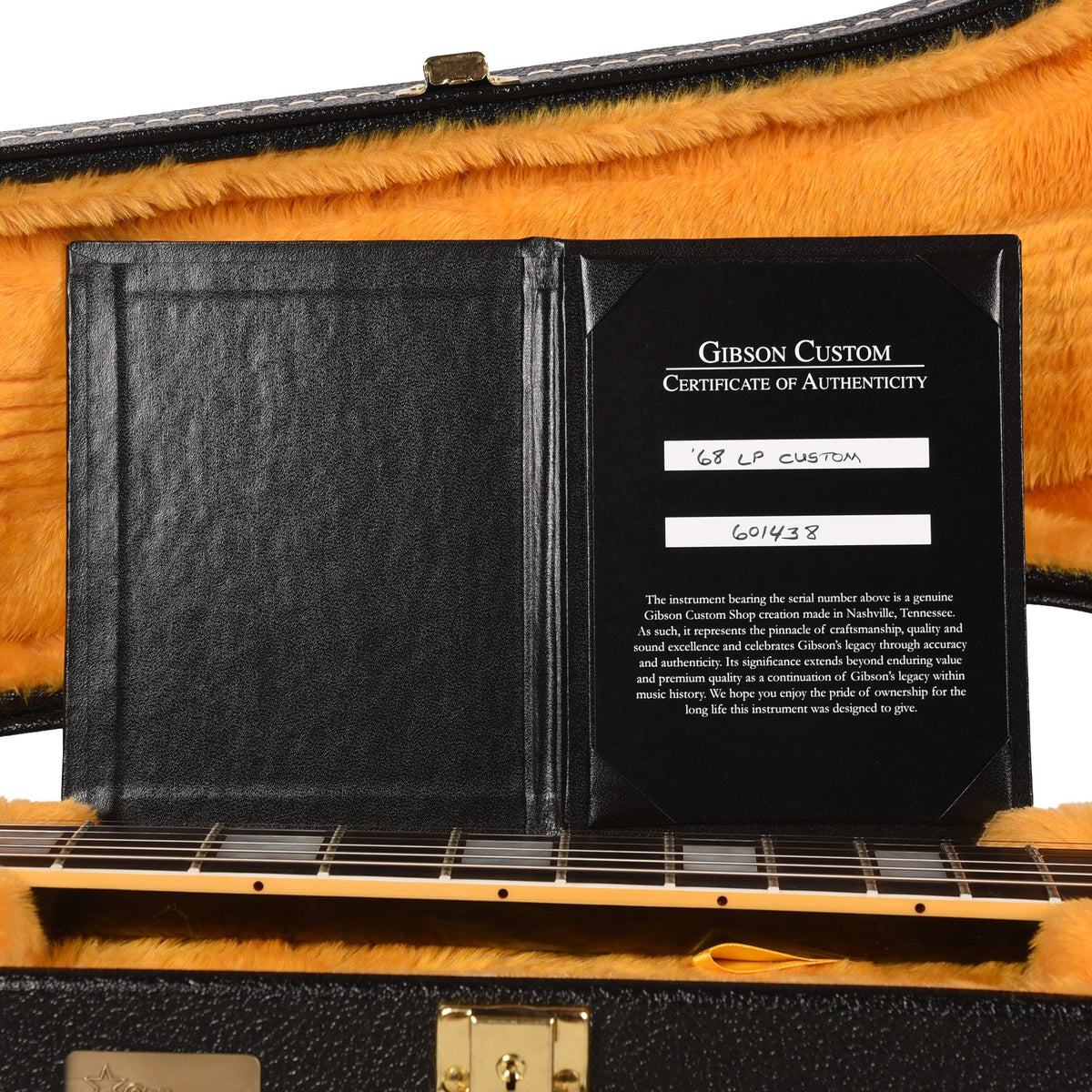 Gibson Custom Shop 1968 Les Paul Custom "CME Spec" Ebony VOS w/Chambered Body & Custom "S" Buckers - View 9 |