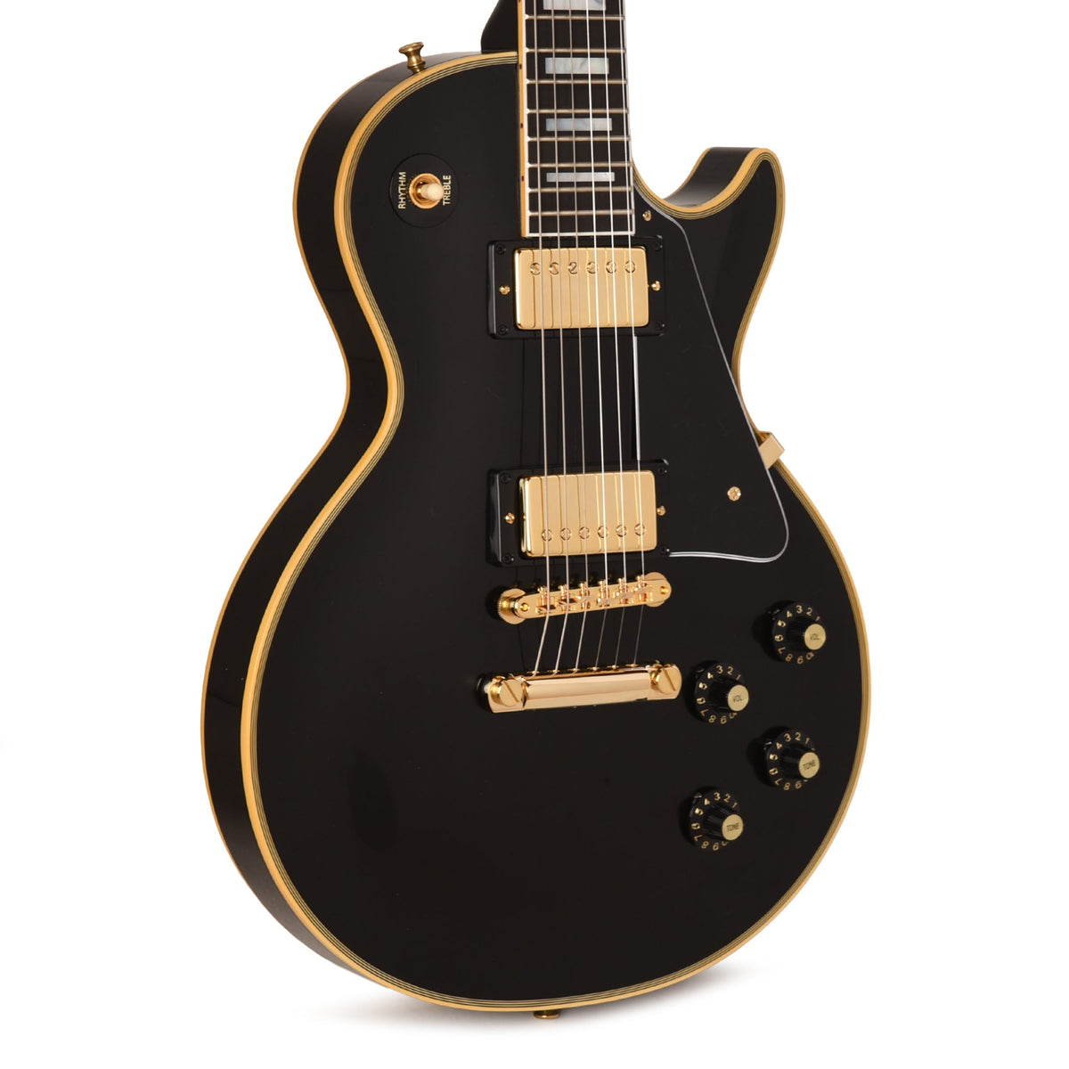Gibson Custom Shop 1968 Les Paul Custom "CME Spec" Ebony VOS w/Chambered Body & Custom "S" Buckers - MusicMarket