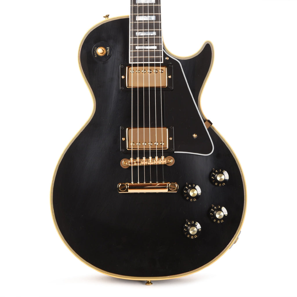 Gibson Custom Shop 1968 Les Paul Custom "CME Spec" Ebony VOS w/Chambered Body - View 2 | MusicMarket