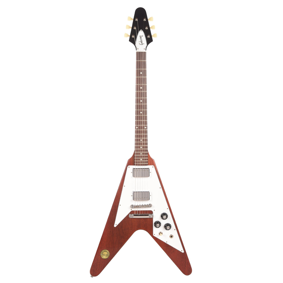 Gibson Custom Shop 1971 Flying V Medallion Reissue Medallion Cherry - View 4 | MusicMarket
