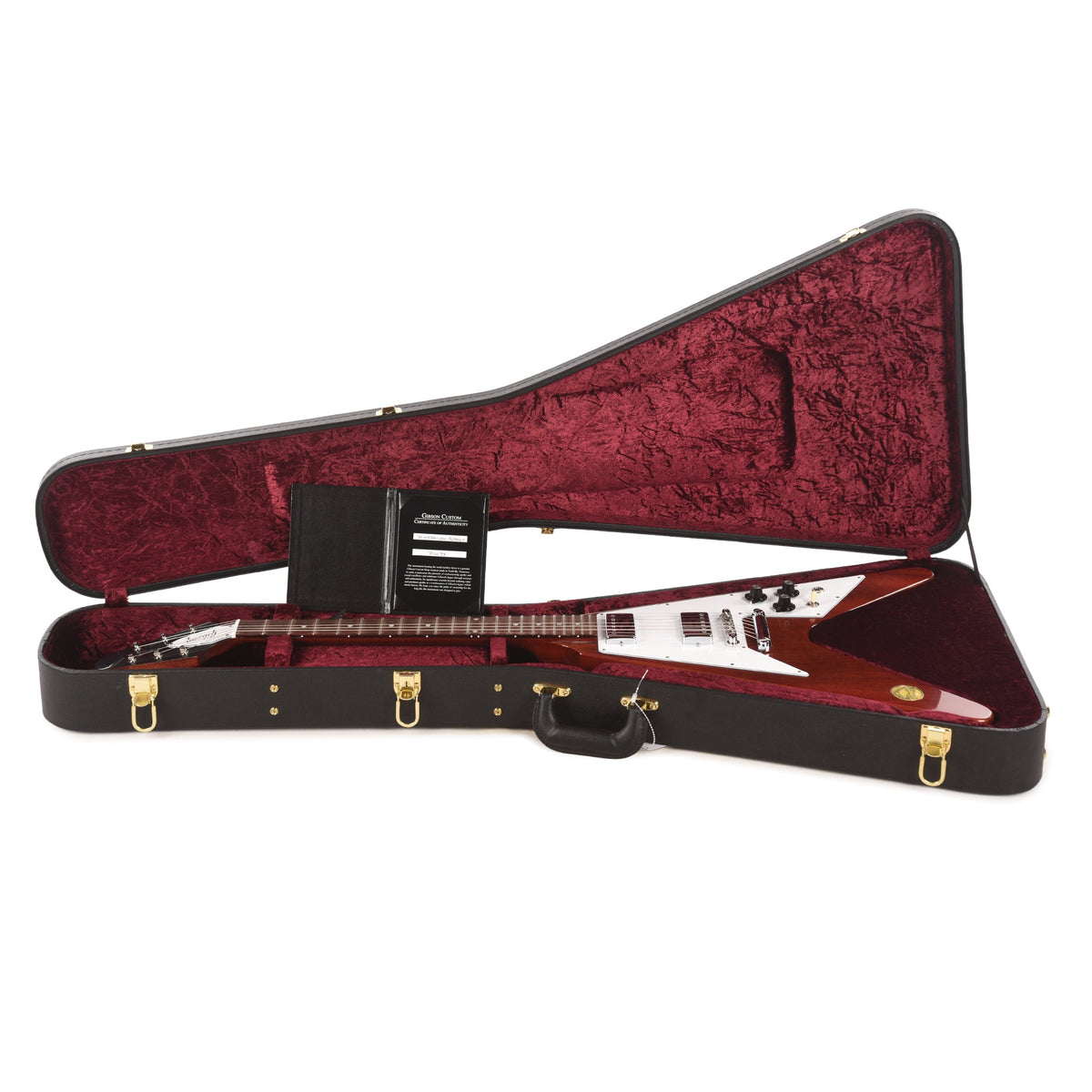 Gibson Custom Shop 1971 Flying V Medallion Reissue Medallion Cherry - View 8 | MusicMarket