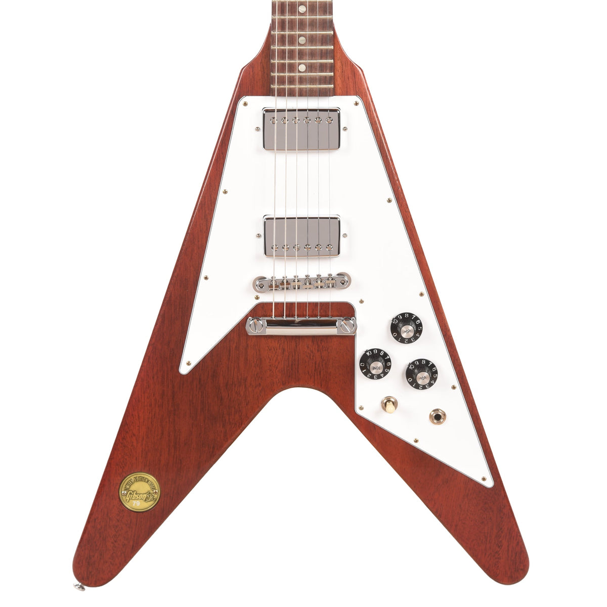 Gibson Custom Shop 1971 Flying V Medallion Reissue Medallion Cherry - View 2 | MusicMarket