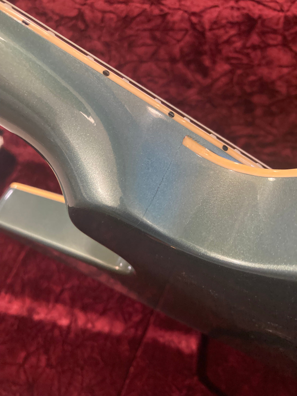 Gibson Custom Shop Explorer Custom "CME Spec" Antique Pelham Blue VOS - View 11 | MusicMarket