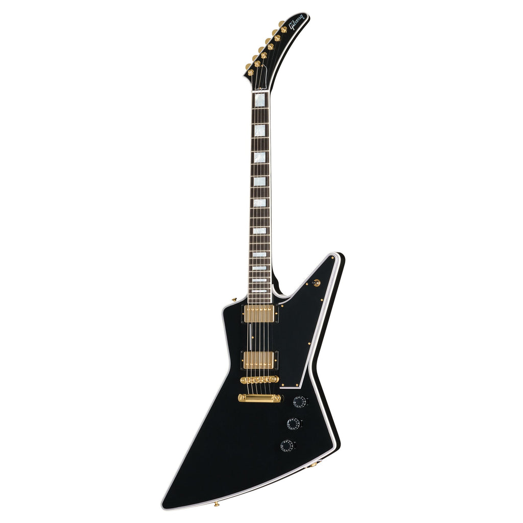 Gibson Custom Shop Explorer Custom w/Bound Head Veneer Ebony - MusicMarket