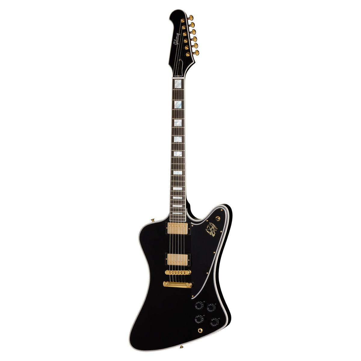 Gibson Custom Shop Firebird Custom w/Bound Head Veneer Ebony - MusicMarket