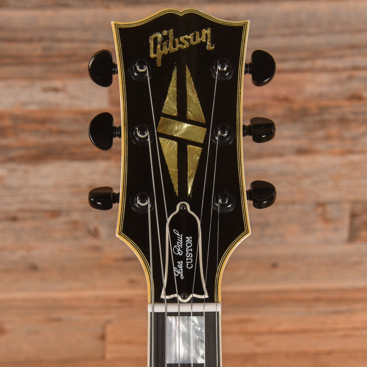 Gibson Custom Shop Kirk Hammett '89 Les Paul Custom Black 2023 - View 6 | MusicMarket