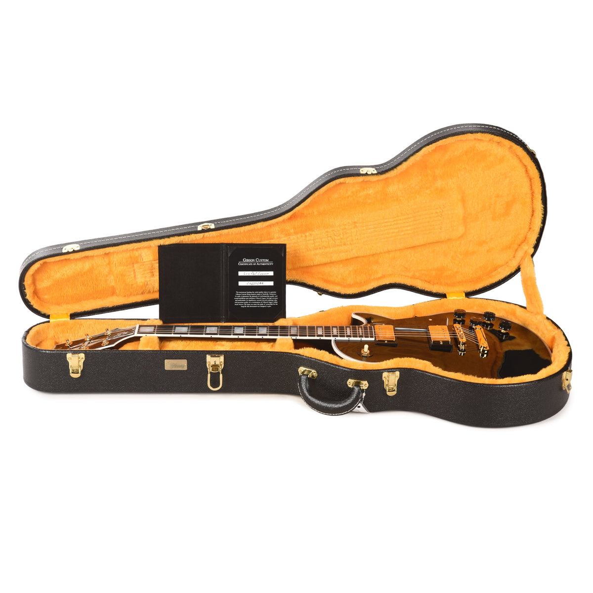 Gibson Custom Shop Les Paul Custom Long Scale Ebony - View 8 | MusicMarket