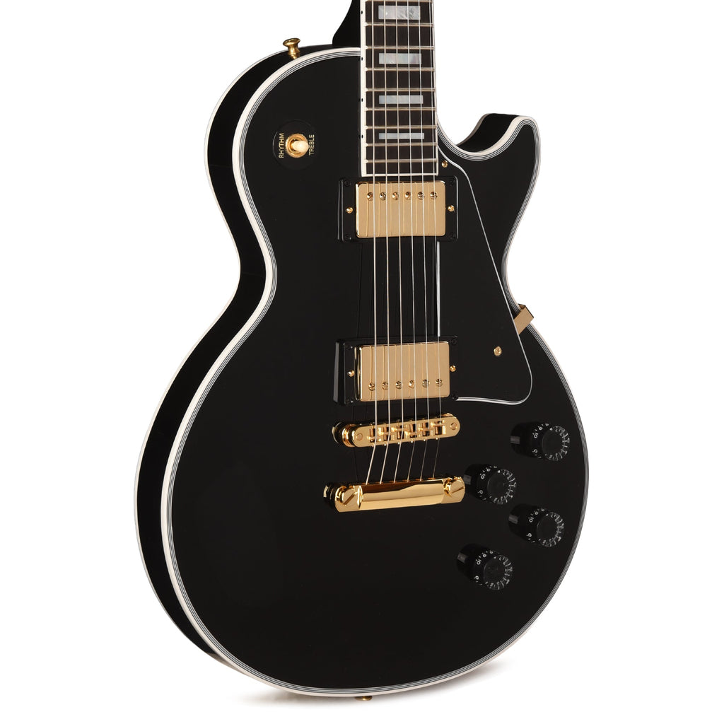 Gibson Custom Shop Les Paul Custom Long Scale Ebony - MusicMarket