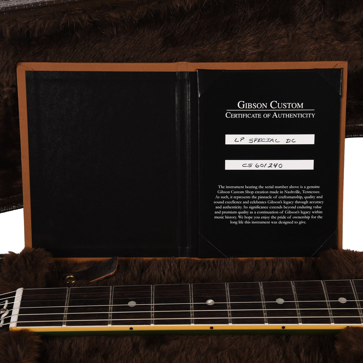 Gibson Custom Shop Les Paul Special Double Cut "CME Spec" Antique Inverness Green VOS w/Custom "S" Buckers - View