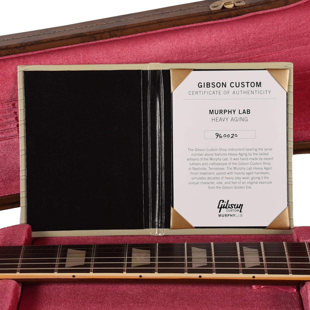 Gibson Custom Shop Murphy Lab 1959 Les Paul Standard Reissue Slow Iced Tea Fade Heavy Aged - View 8 | MusicMarket
