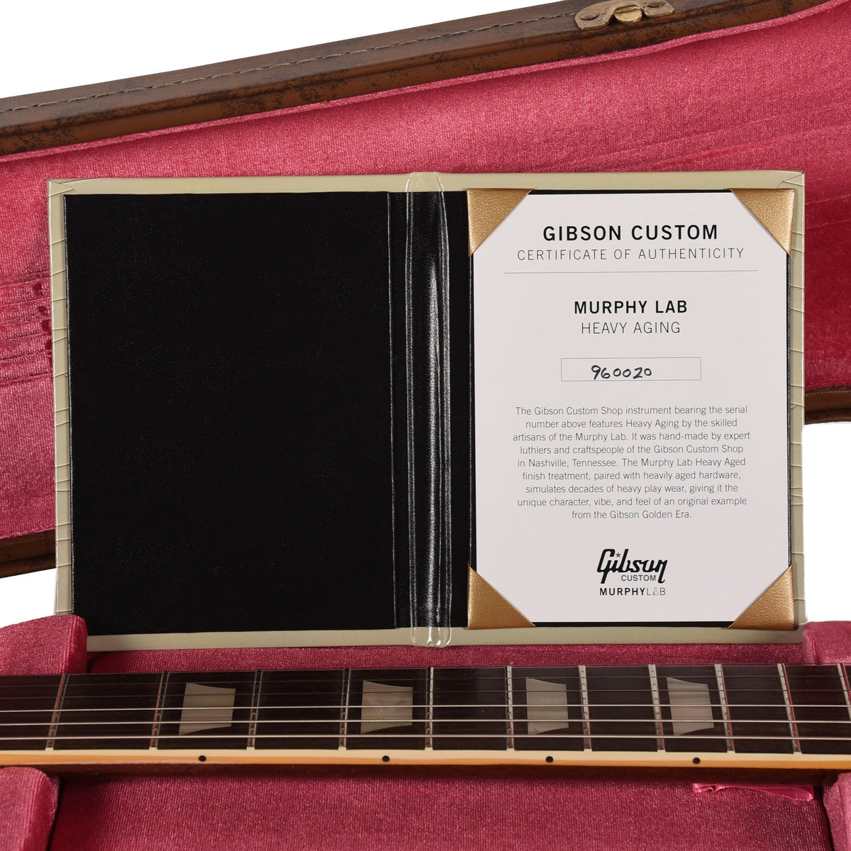 Gibson Custom Shop Murphy Lab 1959 Les Paul Standard Reissue Slow Iced Tea Fade Heavy Aged - View 8 | MusicMarket