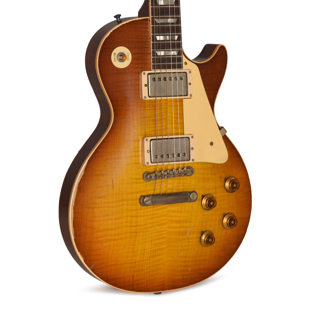 Gibson Custom Shop Murphy Lab 1959 Les Paul Standard Reissue Slow Iced Tea Fade Heavy Aged - MusicMarket