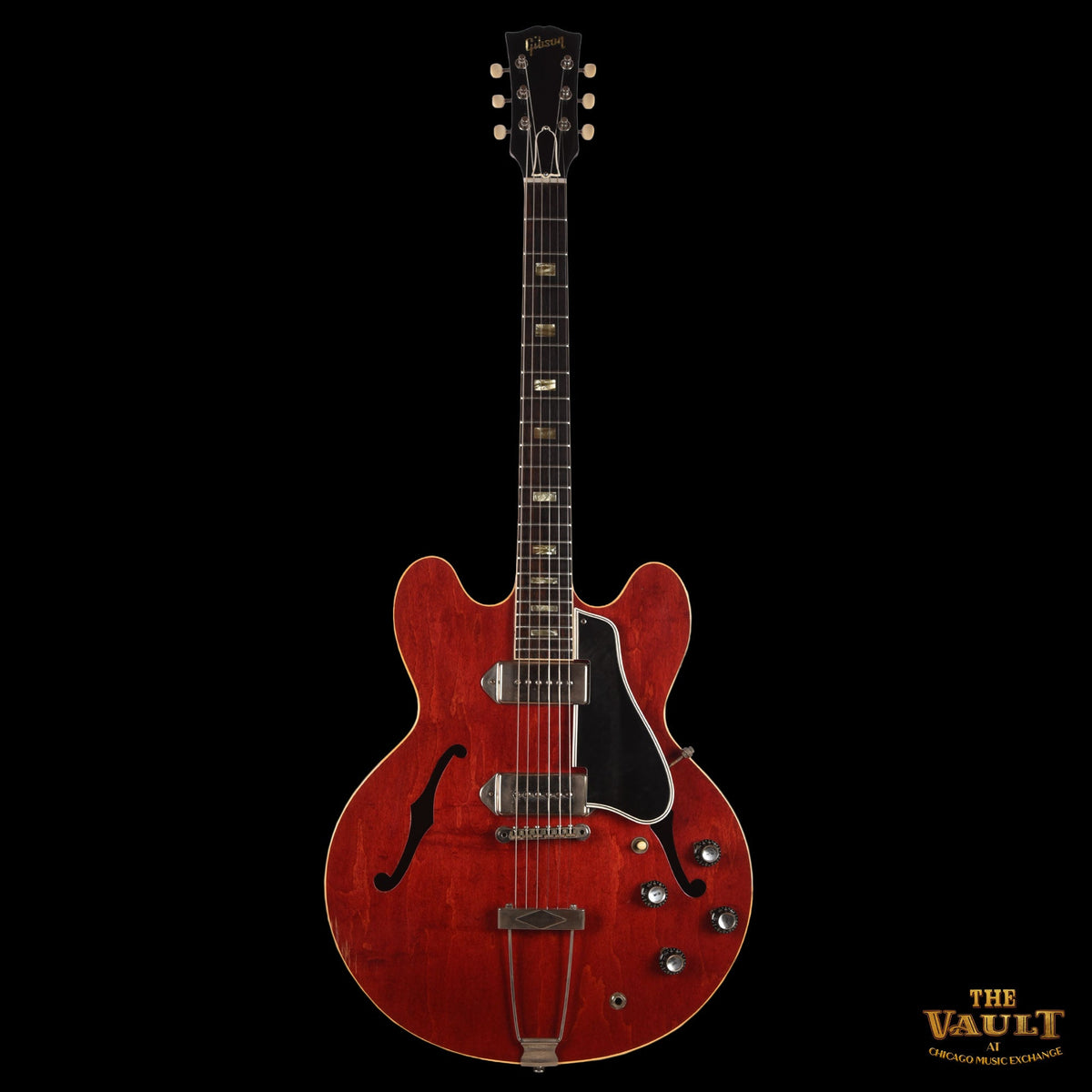 Gibson ES-330 Cherry 1963 - View 4 | MusicMarket
