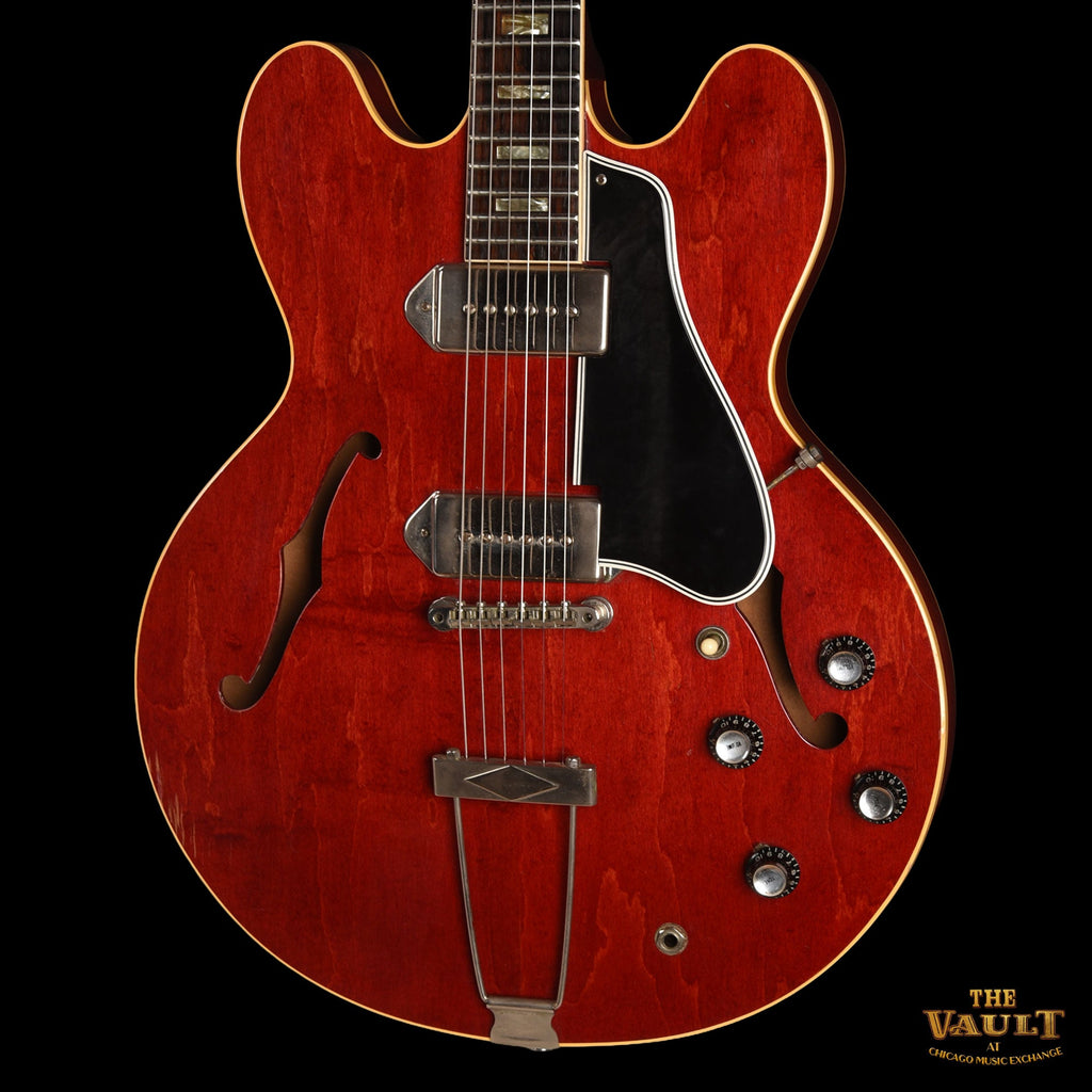 Gibson ES-330 Cherry 1963 - View 2 | MusicMarket