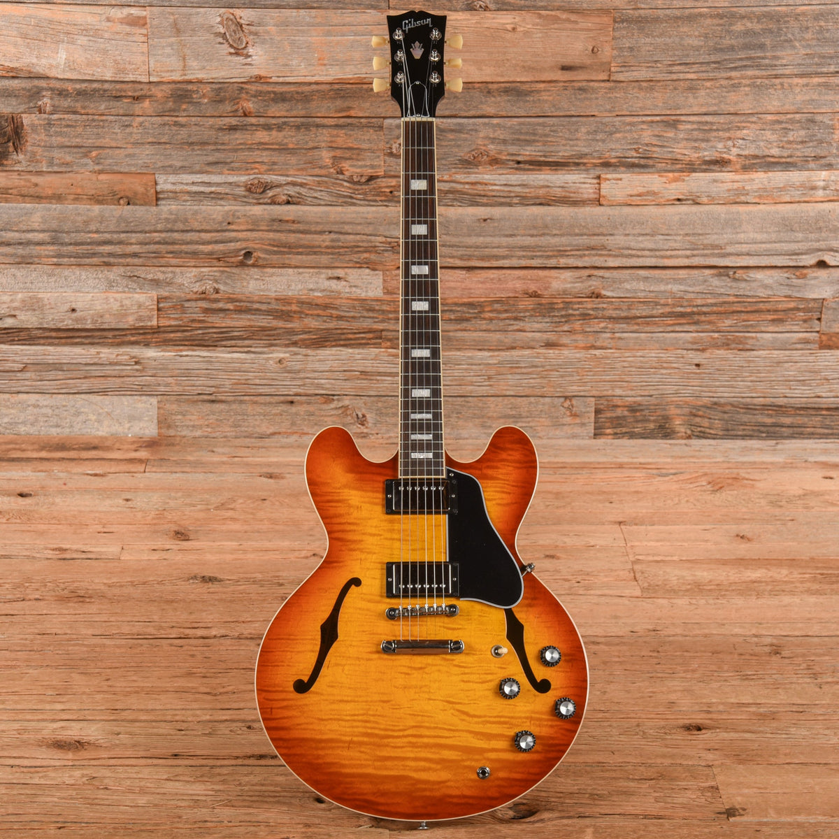 Gibson ES-335 Figured Ice Tea 2022 - View 4 | MusicMarket