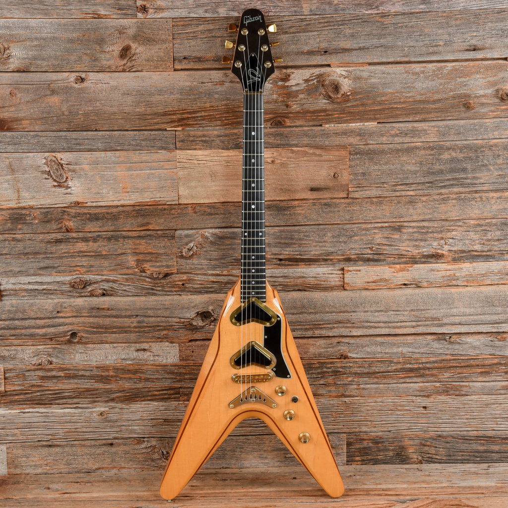 Gibson Flying V2 Natural 1980 - Joe Trohman - View 4 | MusicMarket