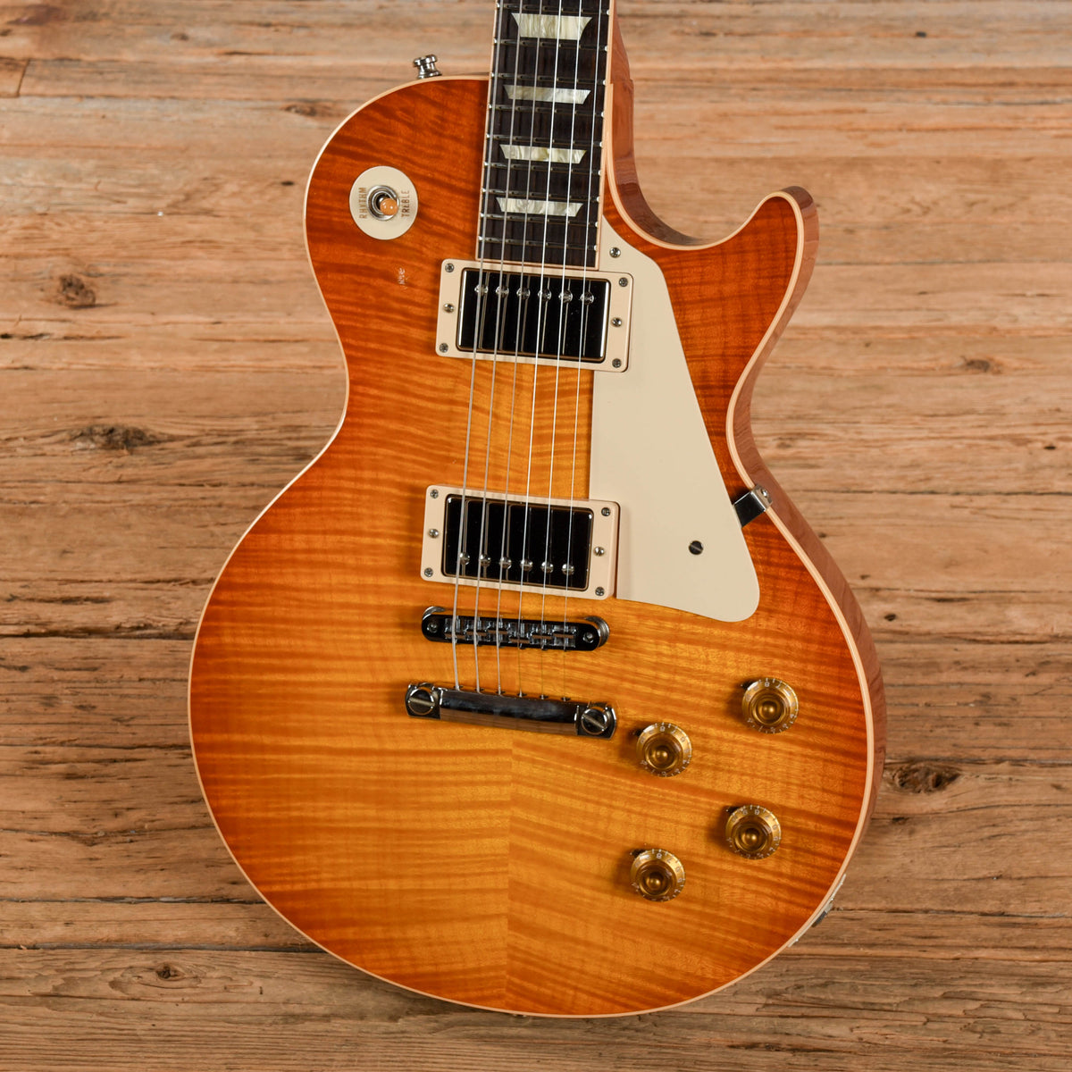 Gibson Gibson Les Paul LPR8F Reissue Sunburst - View 2 | MusicMarket