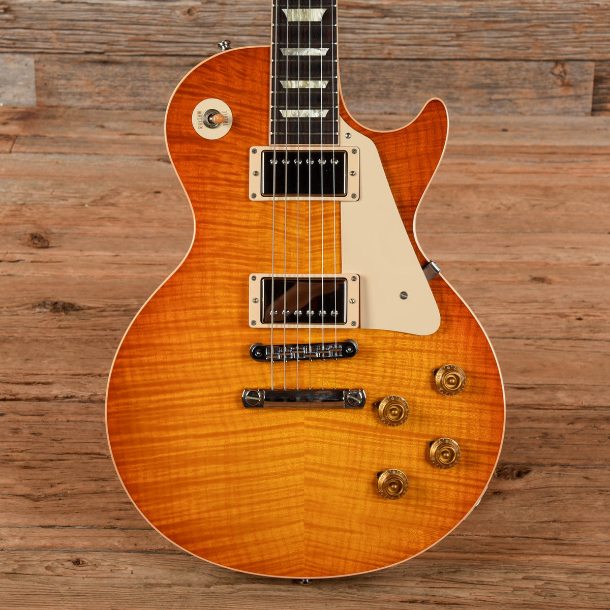 Gibson Gibson Les Paul LPR8F Reissue Sunburst - MusicMarket