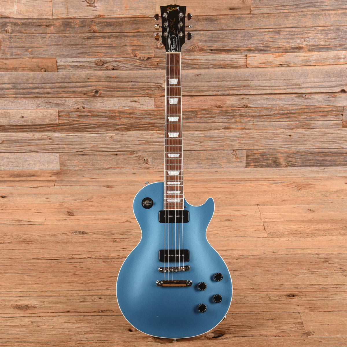 Gibson Les Paul Classic Pelham Blue 2018 - View 4 | MusicMarket