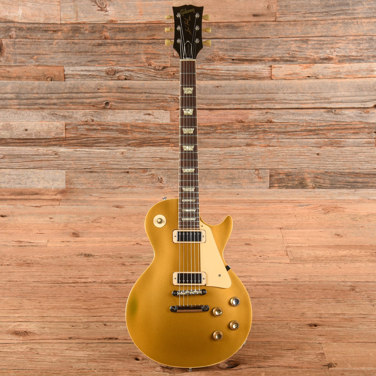 Gibson Les Paul Deluxe Goldtop 1971 - View 4 | MusicMarket