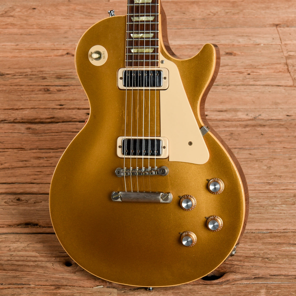 Gibson Les Paul Deluxe Goldtop 1991 - View 2 | MusicMarket