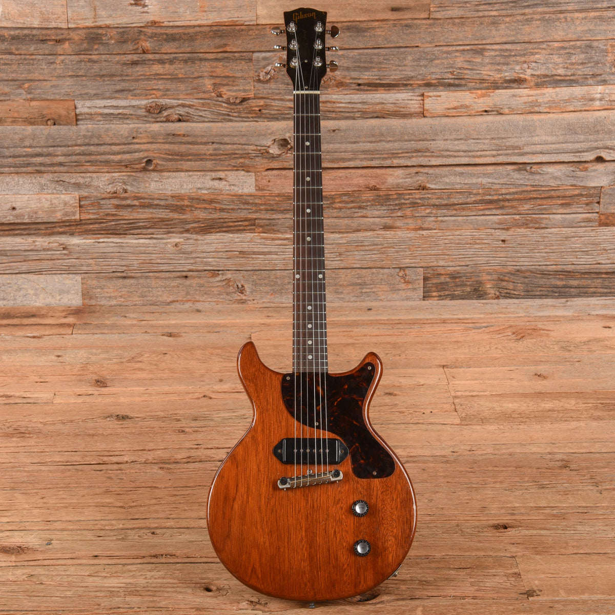 Gibson Les Paul Junior Refin Faded Cherry 1959 - View 4 | MusicMarket