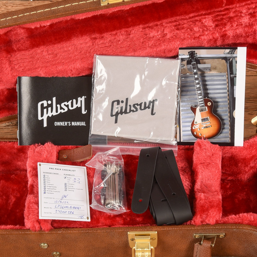 Gibson Les Paul Standard 60s Bourbon Burst 2022 LEFTY - View 10 | MusicMarket