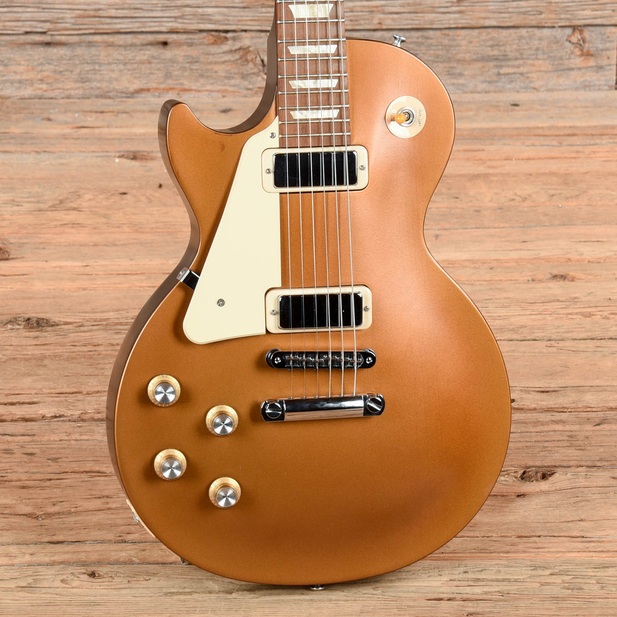 Gibson Les Paul Tribute 70s Goldtop 2012 - View 2 | MusicMarket