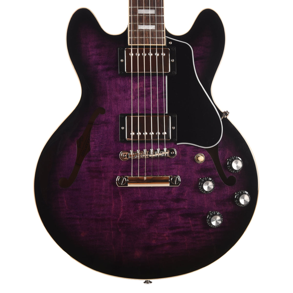 Gibson Modern ES-339 Figured Dark Purple Burst - View 2 | MusicMarket
