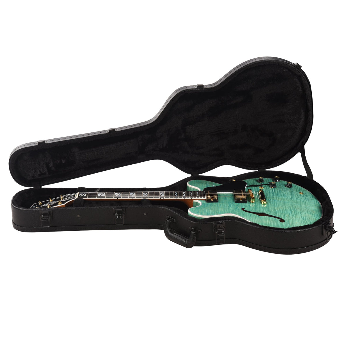 Gibson Modern ES Supreme AAA Maple Seafoam Green - View 8 | MusicMarket