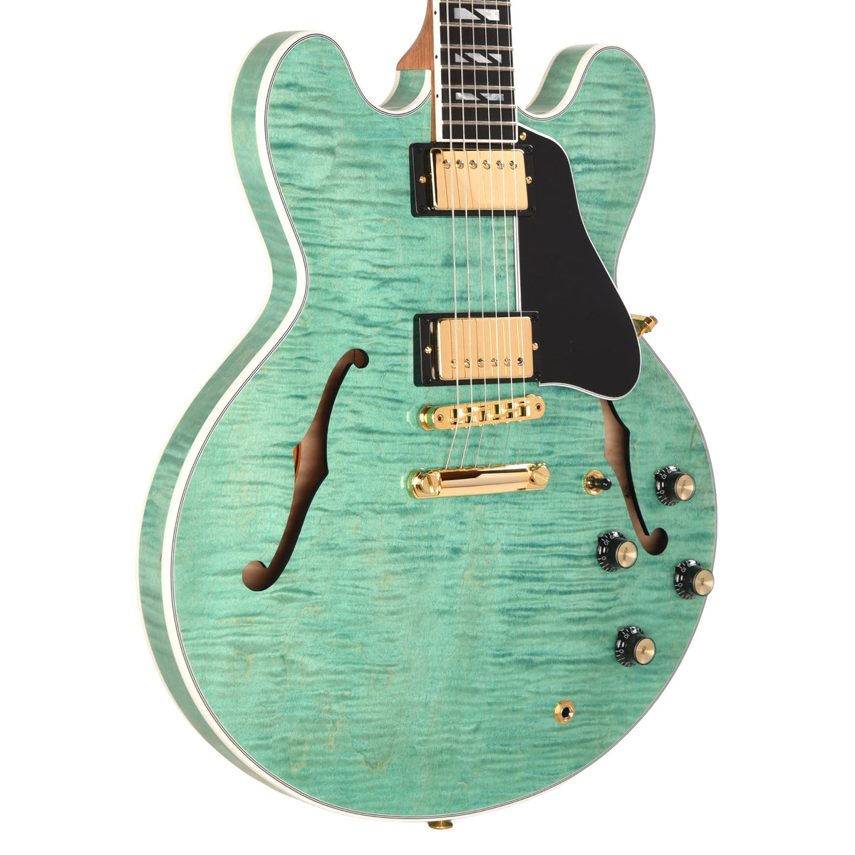 Gibson Modern ES Supreme AAA Maple Seafoam Green - MusicMarket
