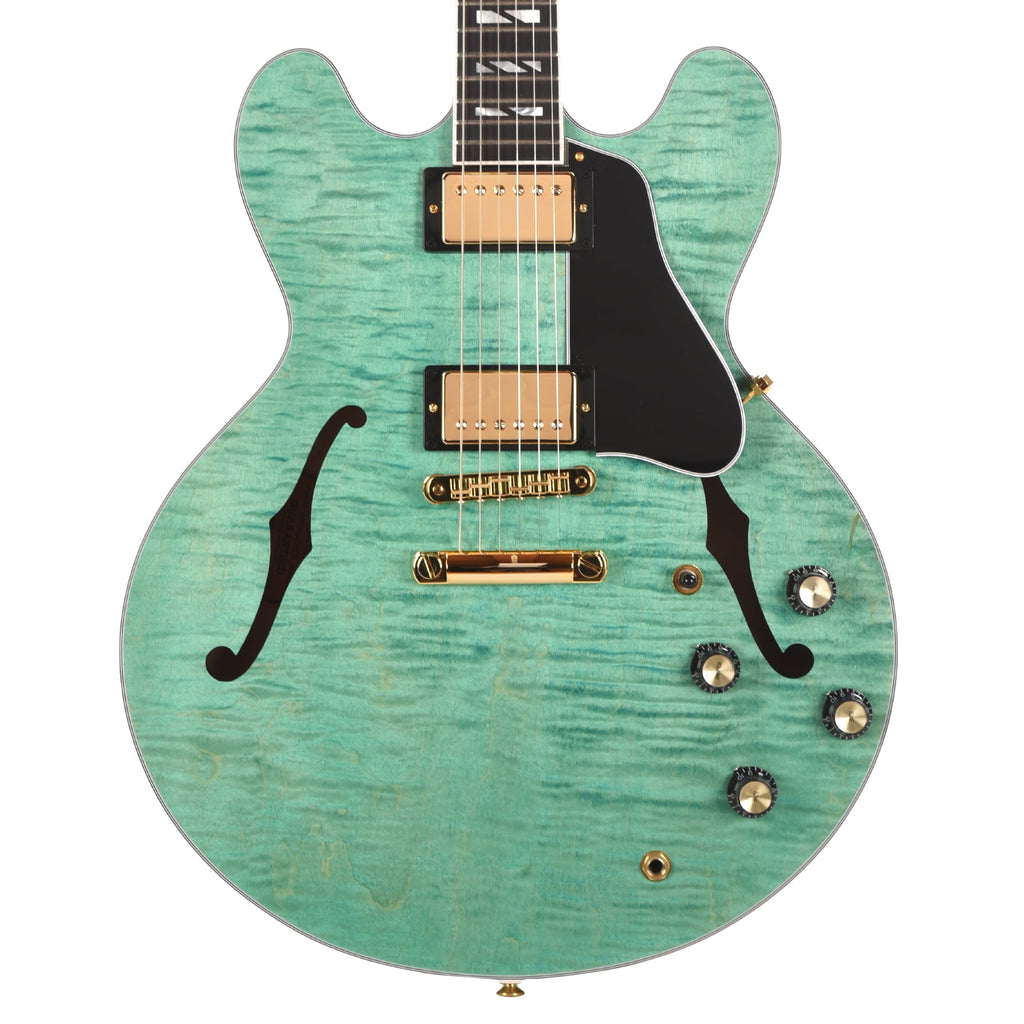 Gibson Modern ES Supreme AAA Maple Seafoam Green - View 2 | MusicMarket