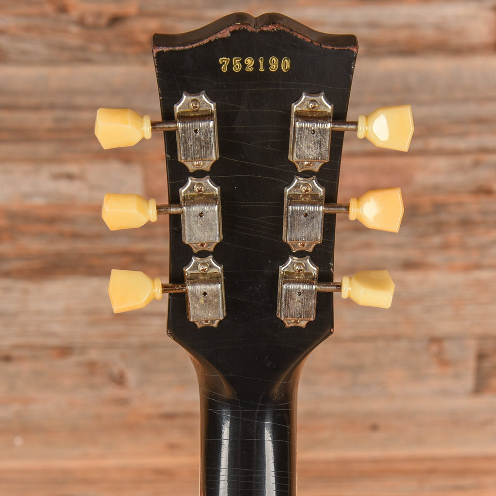 Gibson Murphy Lab '57 Les Paul Reissue Heavy Aged Ebony over Gold - View 7 | MusicMarket