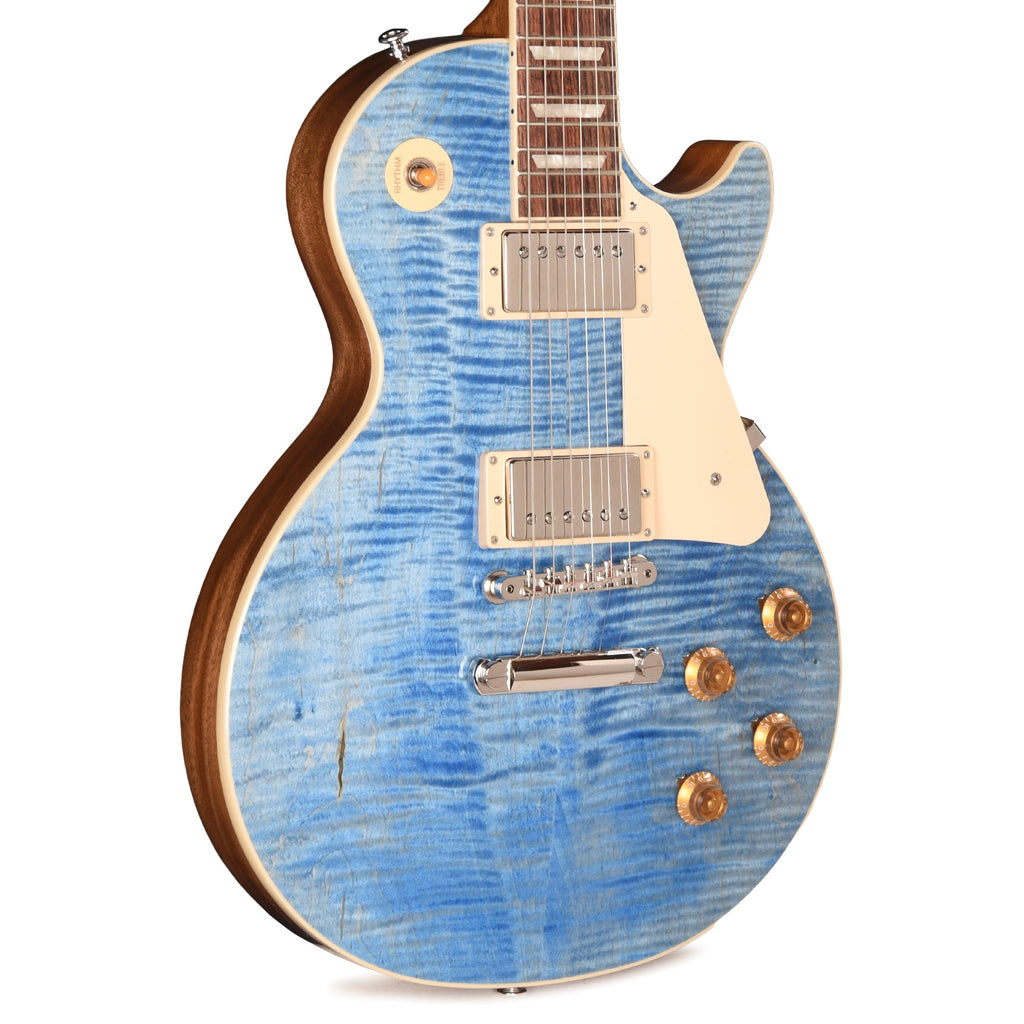 Gibson Original Les Paul Standard '50s Figured Top Ocean Blue - MusicMarket