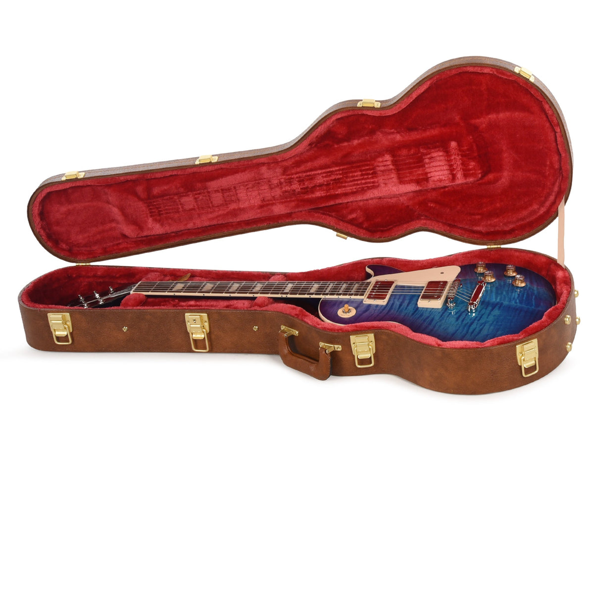 Gibson Original Les Paul Standard '60s Figured Top Blueberry Burst - View 8 | MusicMarket