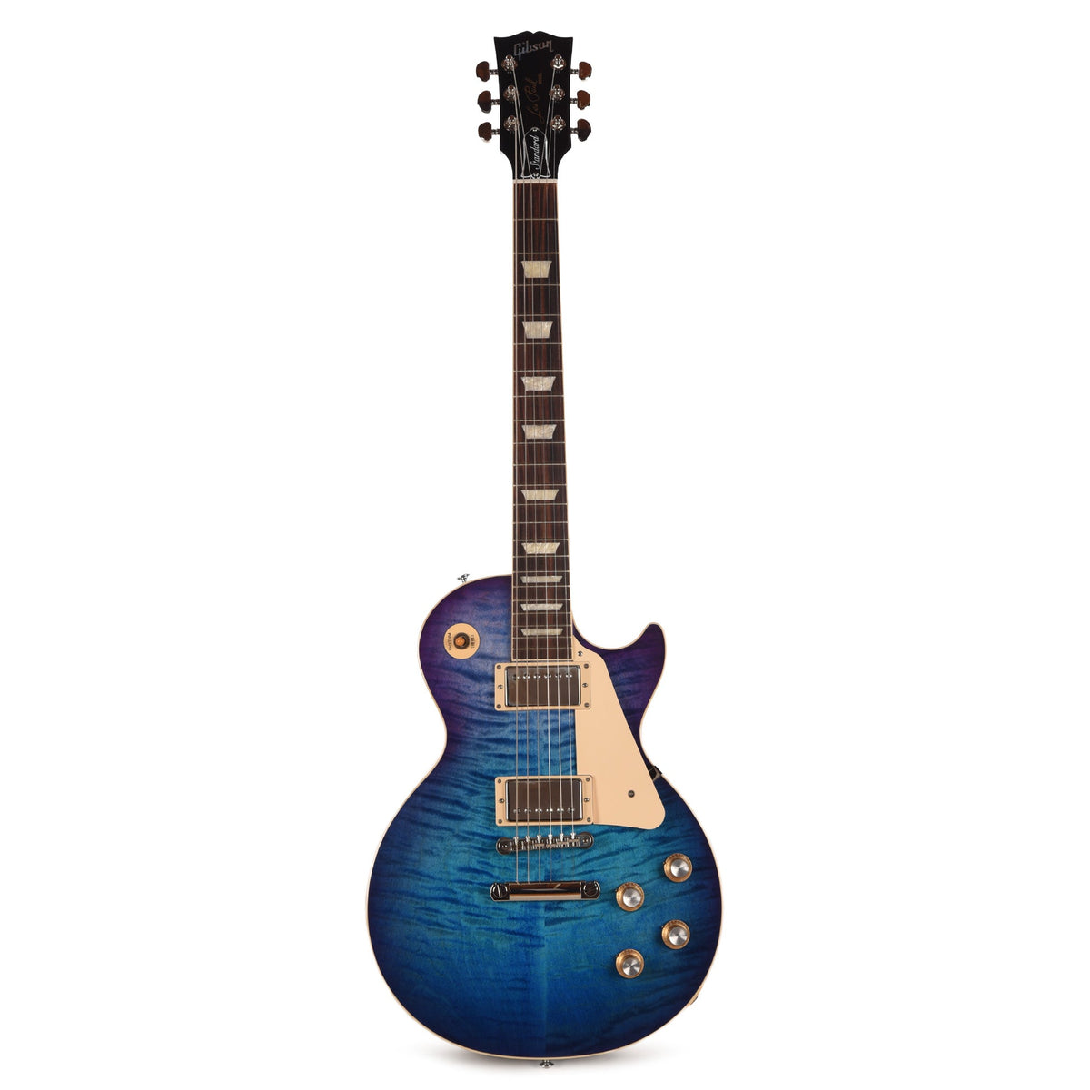 Gibson Original Les Paul Standard '60s Figured Top Blueberry Burst - View 4 | MusicMarket
