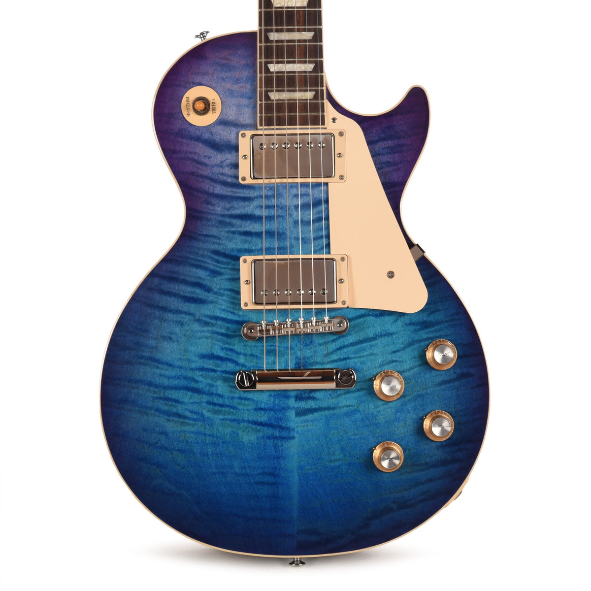 Gibson Original Les Paul Standard '60s Figured Top Blueberry Burst - View 2 | MusicMarket