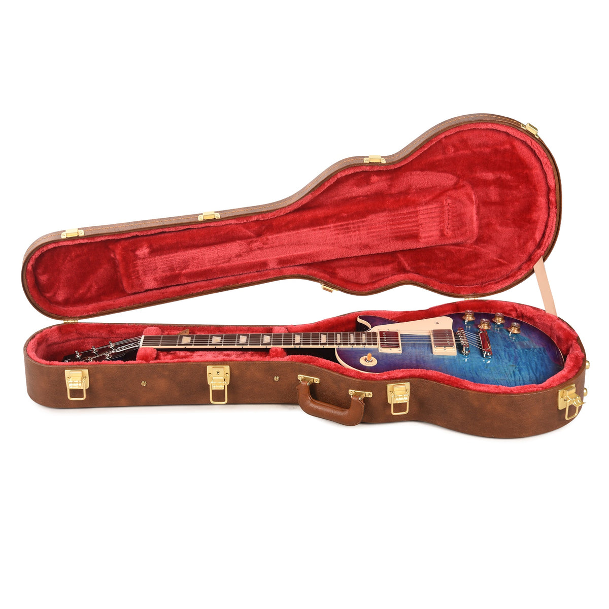 Gibson Original Les Paul Standard '60s Figured Top Blueberry Burst - View 8 | MusicMarket