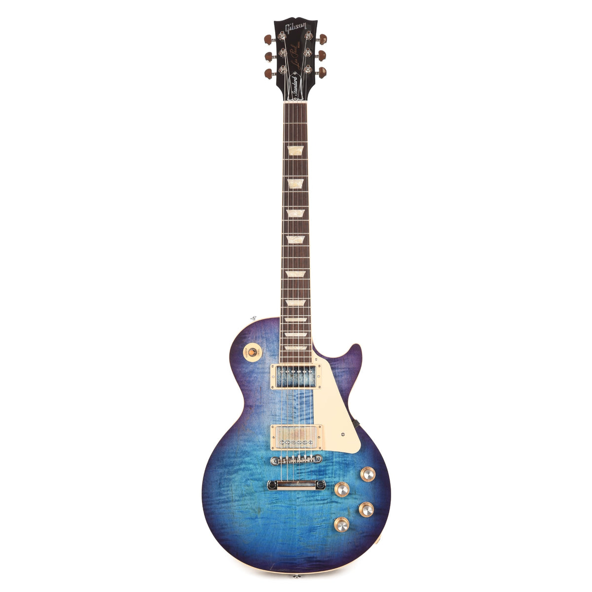 Gibson Original Les Paul Standard '60s Figured Top Blueberry Burst - View 4 | MusicMarket