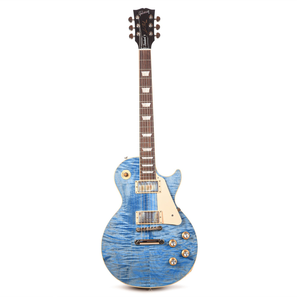 Gibson Original Les Paul Standard '60s Figured Top Ocean Blue - View 4 | MusicMarket