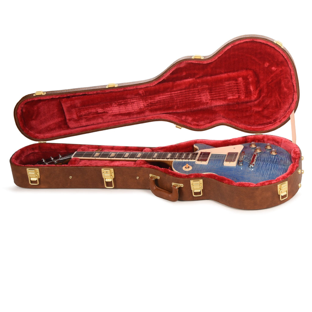 Gibson Original Les Paul Standard '60s Figured Top Ocean Blue - View 8 | MusicMarket