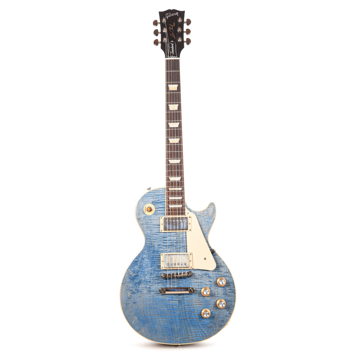 Gibson Original Les Paul Standard '60s Figured Top Ocean Blue - View 4 | MusicMarket