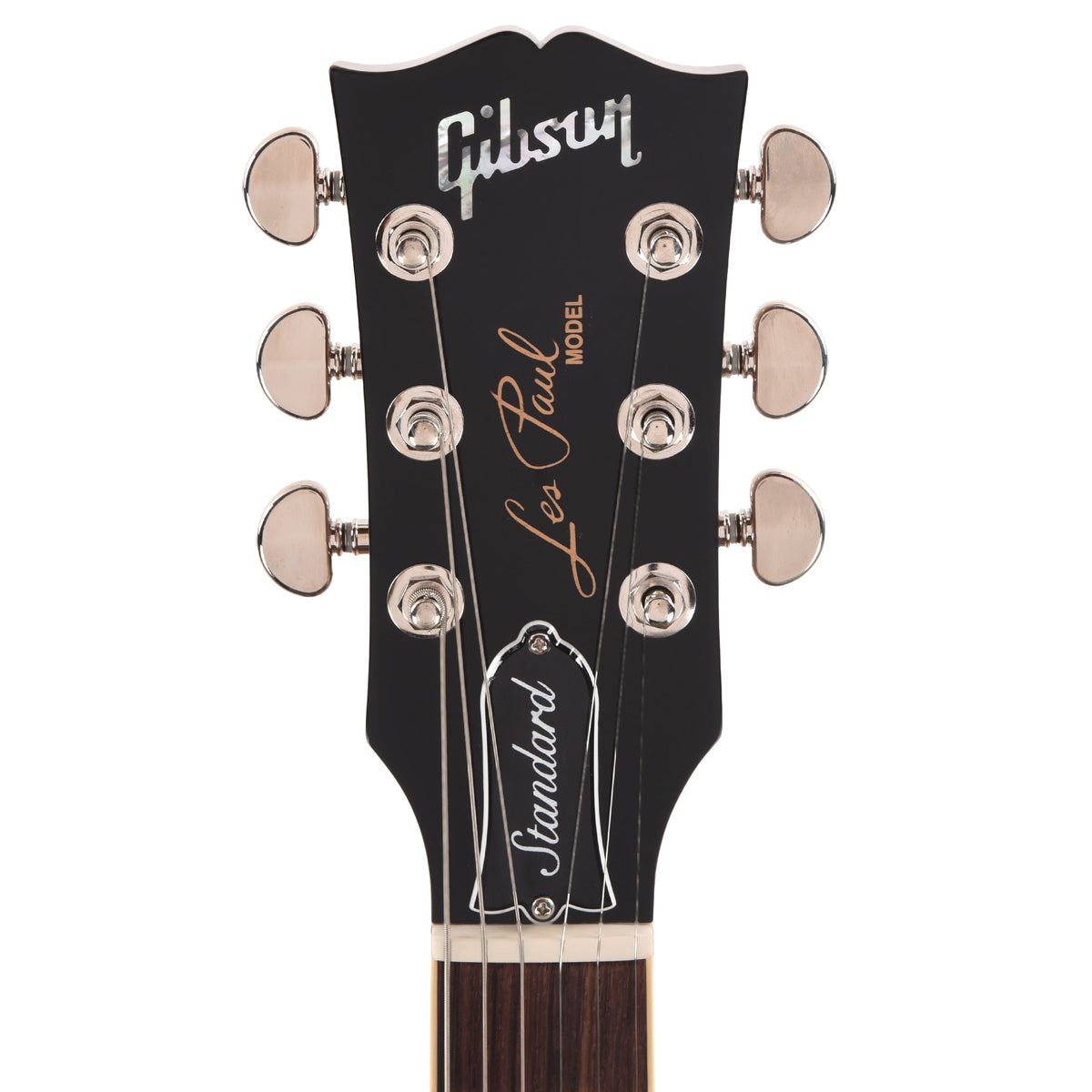 Gibson Original Les Paul Standard '60s Plain Top Ebony Top - View 6 | MusicMarket