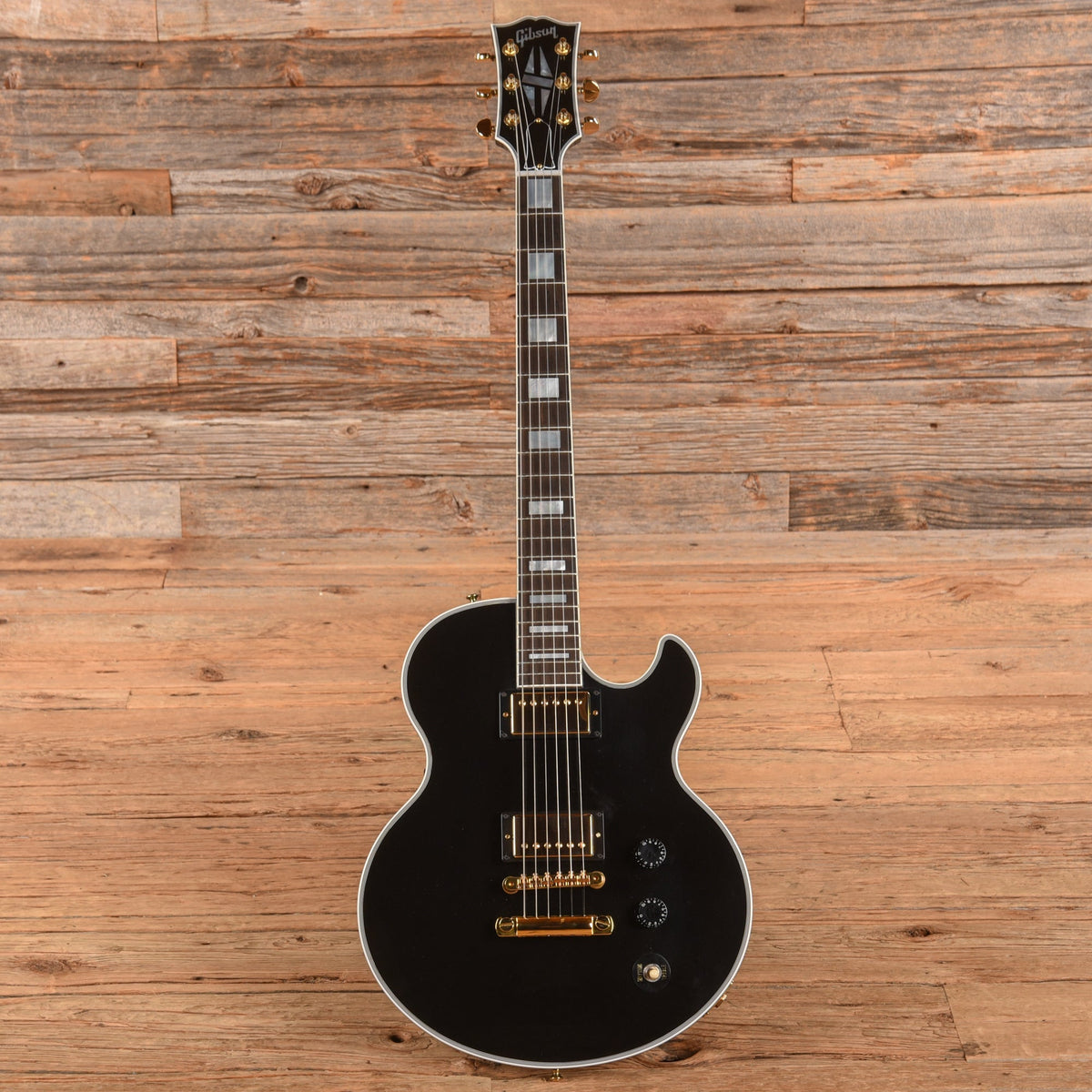 Gibson Ronnie Wood L5-S Black 2015 - View 4 | MusicMarket