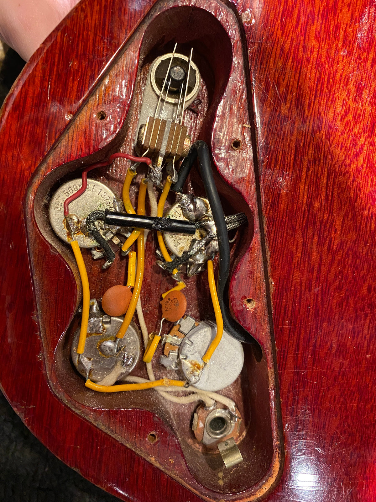 Gibson SG Special Cherry 1964 - View 10 | MusicMarket