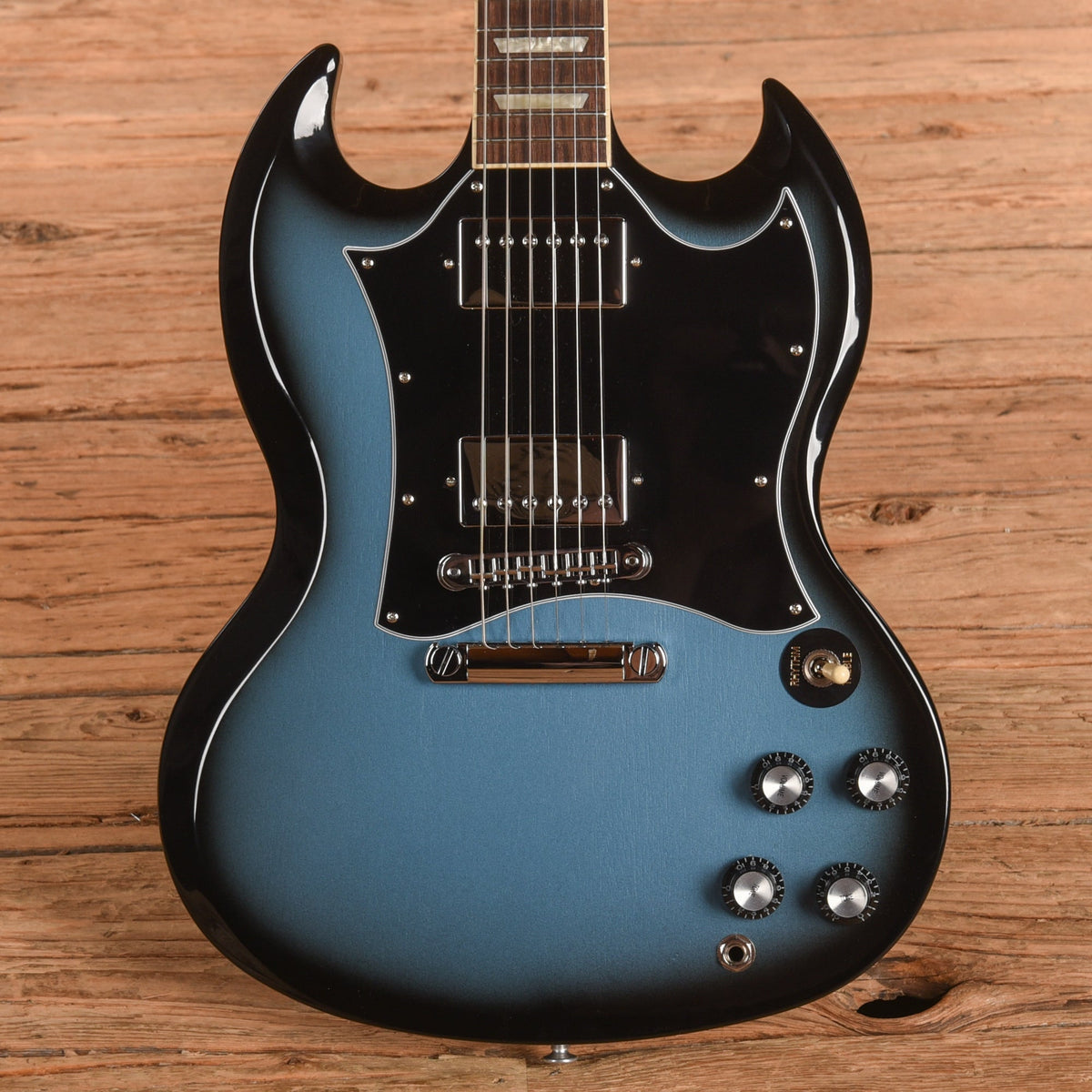 Gibson SG Standard Pelham Blue Burst 2022 - View 2 | MusicMarket