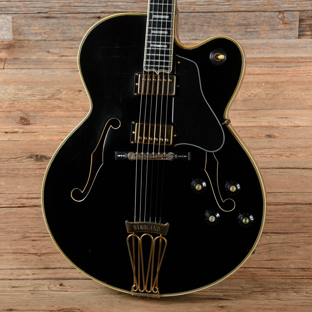 Gibson Byrdland Ebony refinish 1975 - View 2 | MusicMarket